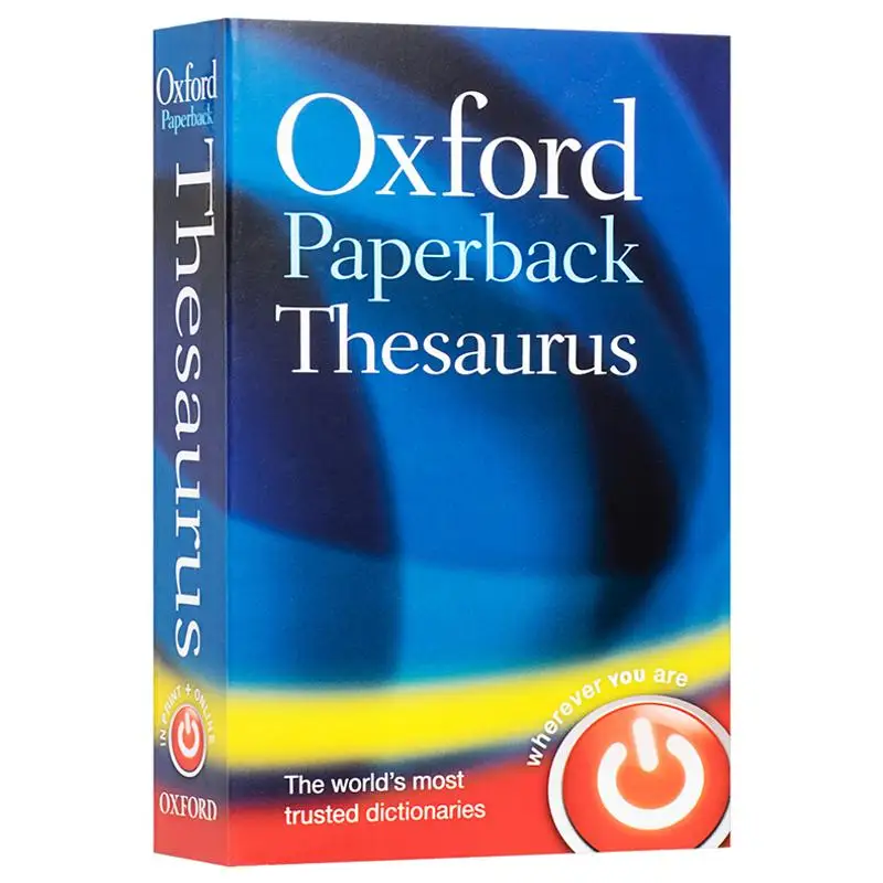Oxford Paperback Thesaurus Oxford Languages Oxford University Press 9780199640959 Book