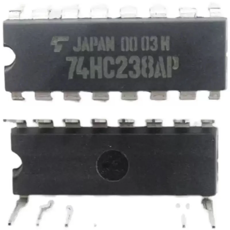 10PCS  TC74HC238AP 74HC238AP multiplexing/decoder DIP-16