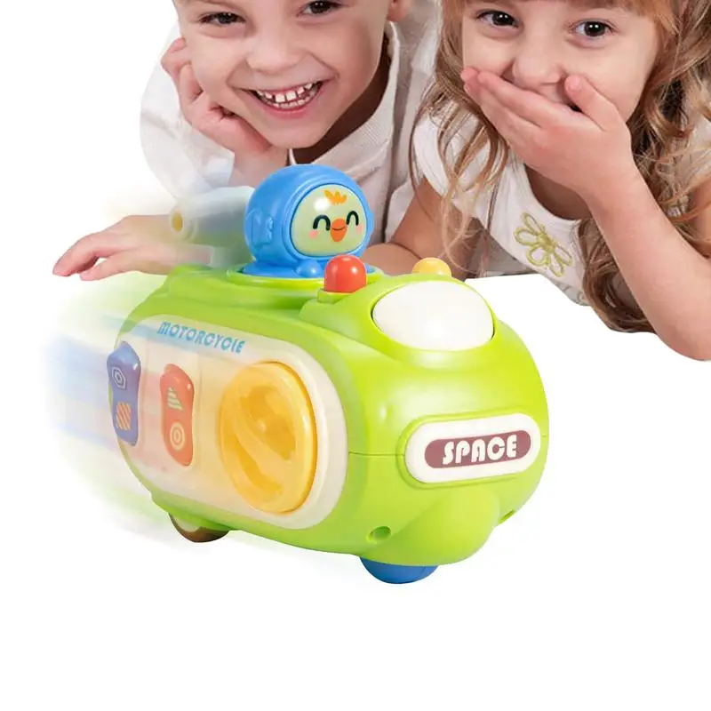 

Play Vehicle For Kids Interactive Sensory Vehicle Playful Press Start Car Toy Busy Activity Cube Early Education Tool For Fine