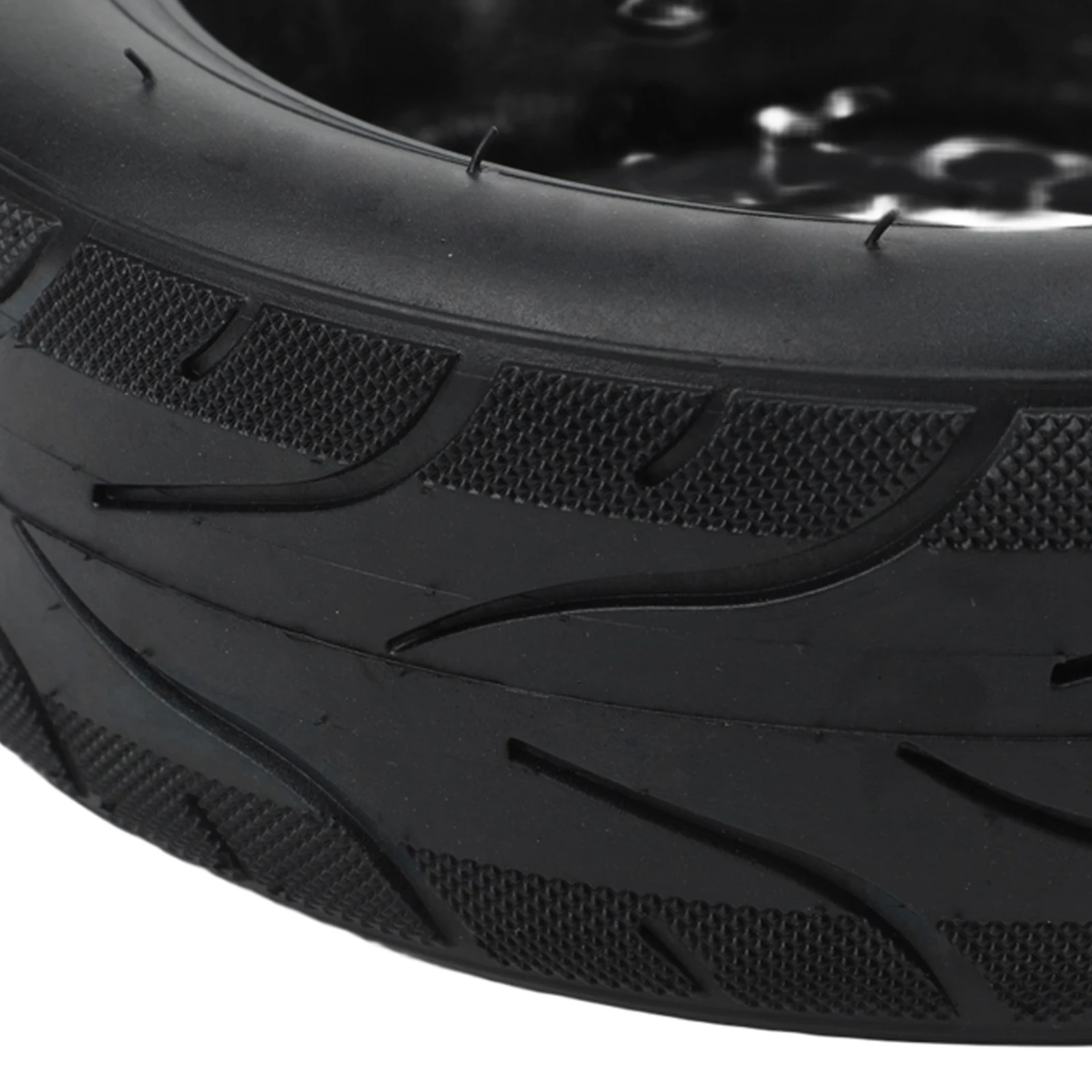 Electric Scooter Tubeless Tire 10x2.50-6.5 Dimensions 233mm x 164mm x 75mm Thickened Rubber for Long for service Life