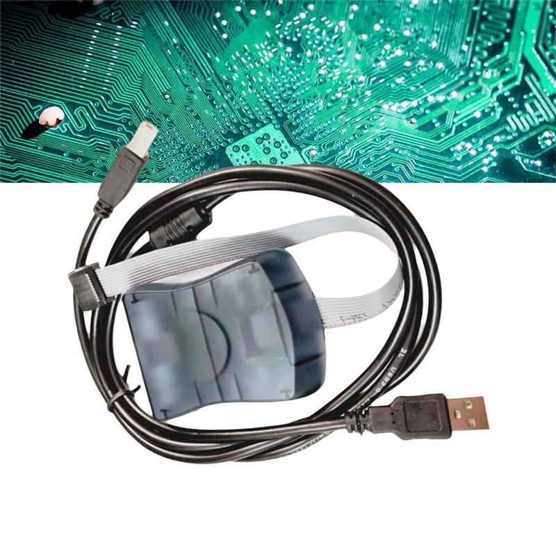 AAAEL-STK500 AVR ISP Downloader Download Cable Programmer Compatible With Original STK500 AVRISP MKII X