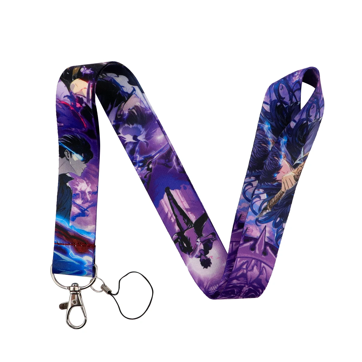 Anime Characters Lanyard For Key chain ID Card Cover Pass Mobile Phone Badge Holder Key Ring Neck Straps Phone Accessories