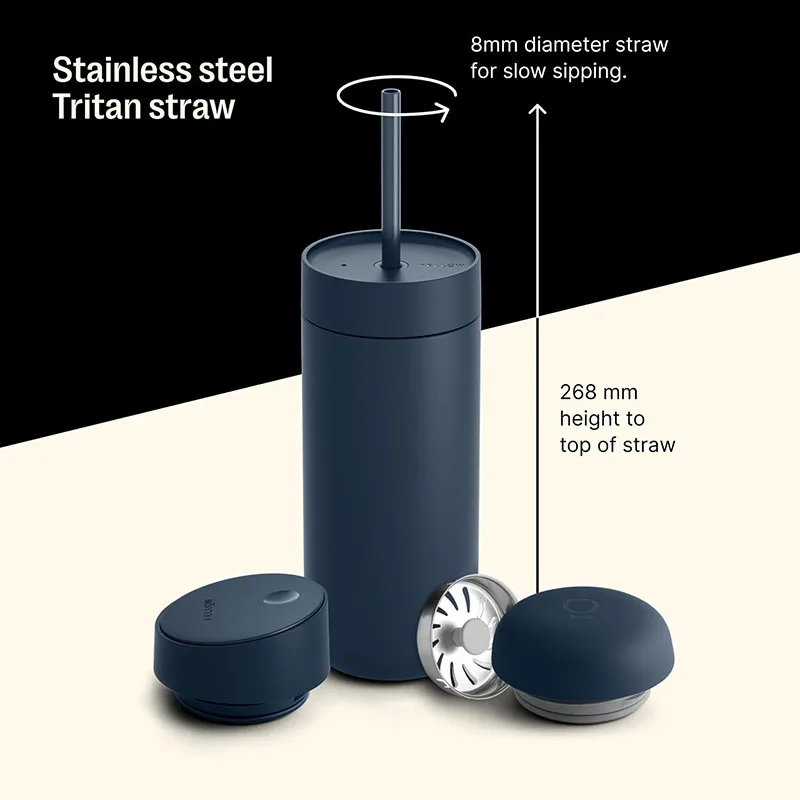 Custom 16 oz Tumbler with Lid Straws Stainless Steel Double Wall Vacuum Insulated Travel Mug Coffee Cup Great for Cold