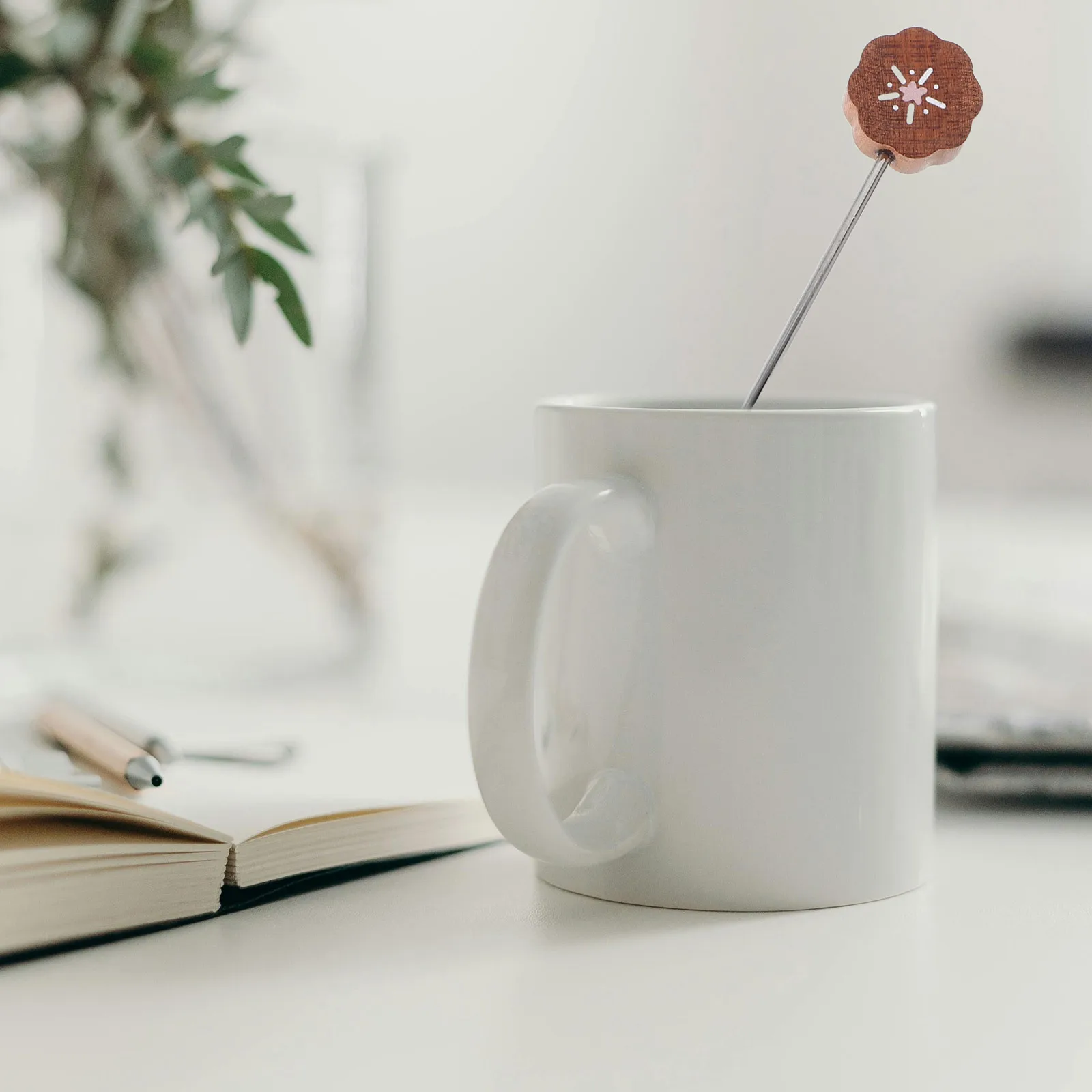 

3Pcs Vintage Coffee Stirrer Stainless Steel Reusable Swizzle Sticks Portable Metal Stir Sticks for Coffee Cocktails Travel