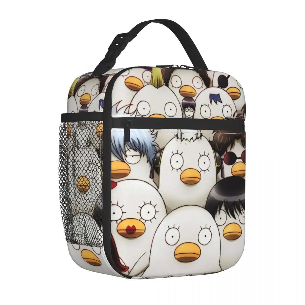 Gintama Adventure Insulated Lunch Bag Thermal Bag  Meal Container Science Fiction Portable Lunch Box Tote Girl Boy Office Travel