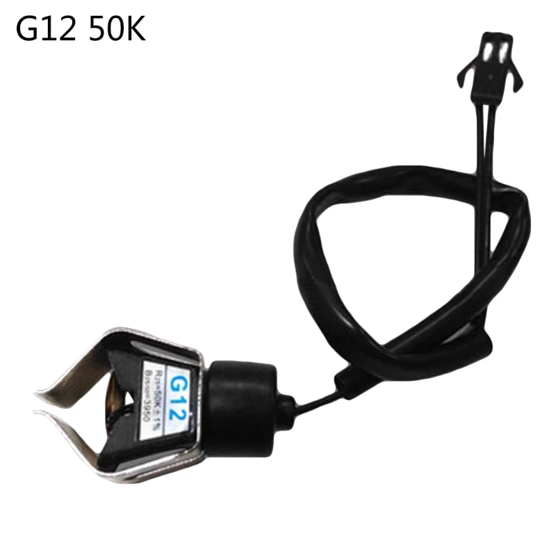 10K 50K G12 G18 Wall Mounted Tube Clamp Type NTC Temperature  Probe for Head High Accuracy