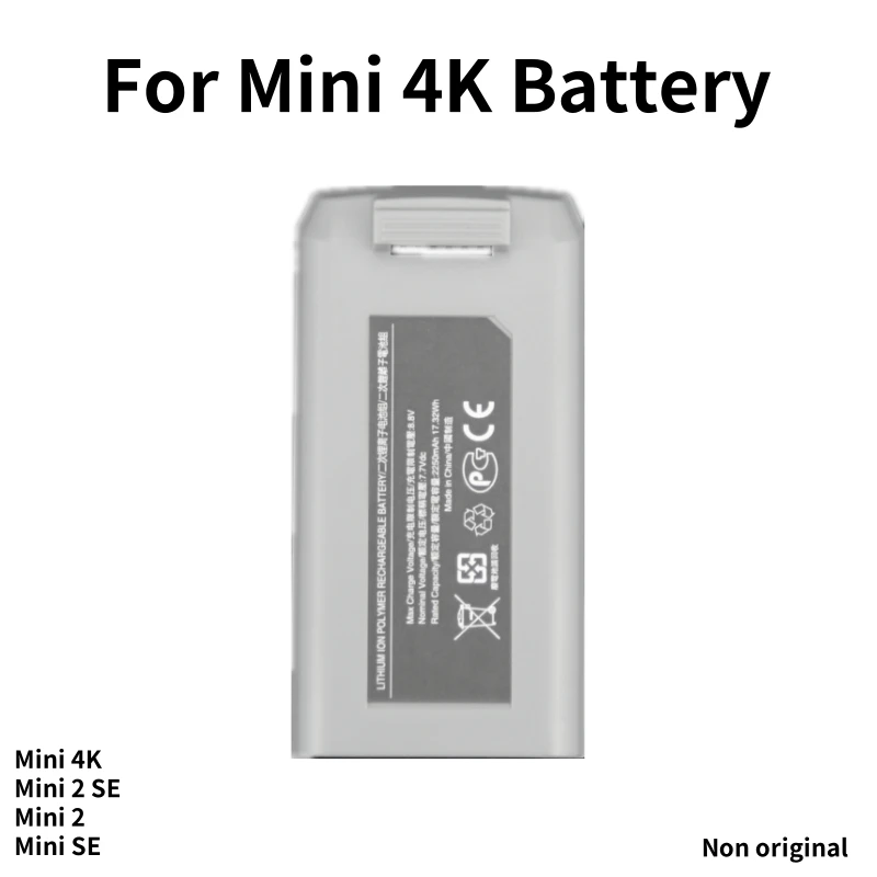For Mini 4K Battery…