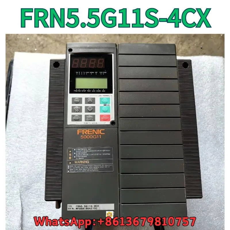 

Used Frequency converter FRN5.5G11S-4CX 5.5KW test OK Fast Shipping