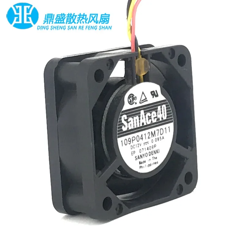 1pcs * 109P0412M7D11 ORIGINAL NEW COOLING FAN DC12V 0.095A 4010 40*40*10mm RADIATOR