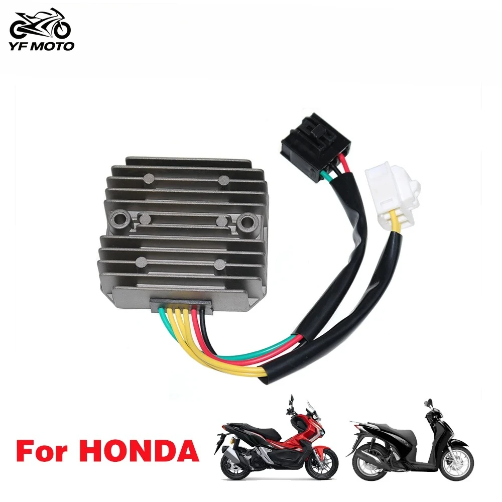 

Motorcycle Voltage Regulator Rectifier For Honda 125 SH125 SCOOTER 2005-2013/150 SH150 2005-2012 31600-KTF-641