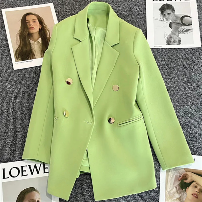 Blazers informales para mujer, moda de otoño, novedad de 2024