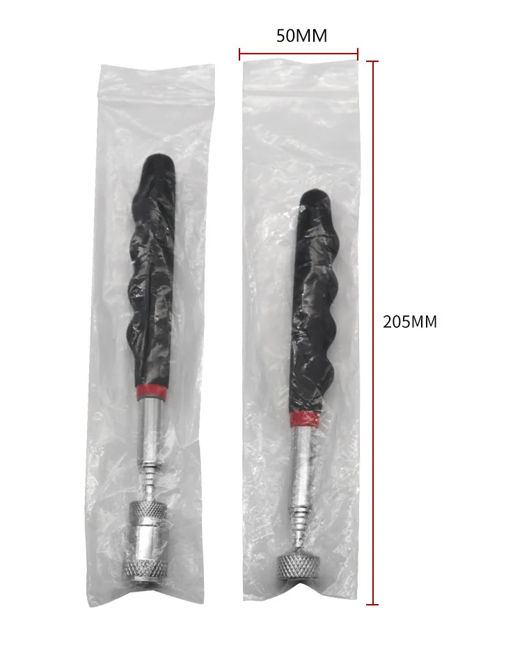Teleskopisch verstellbare magnetische Aufnahmewerkzeuge, magnetischer Teleskop-Magnetgriff, langer Stift, Teleskop-Magnetstab mit LED-Licht – Detail 9