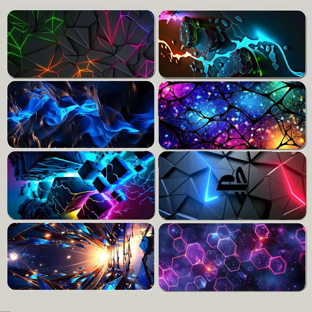 art advanced C-Cool Future Tech Sense Mouse Pad Large Gaming Mousepad with Thick Stitched Edge Non-Slip Desk Mat