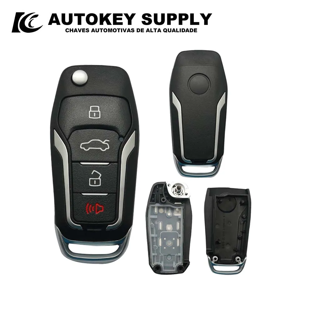 Autokeysupply AKBPCP113AT Brazil Positron Flex Double program  (293/300) Burglar Alarm Control With Battery Clip For Ford