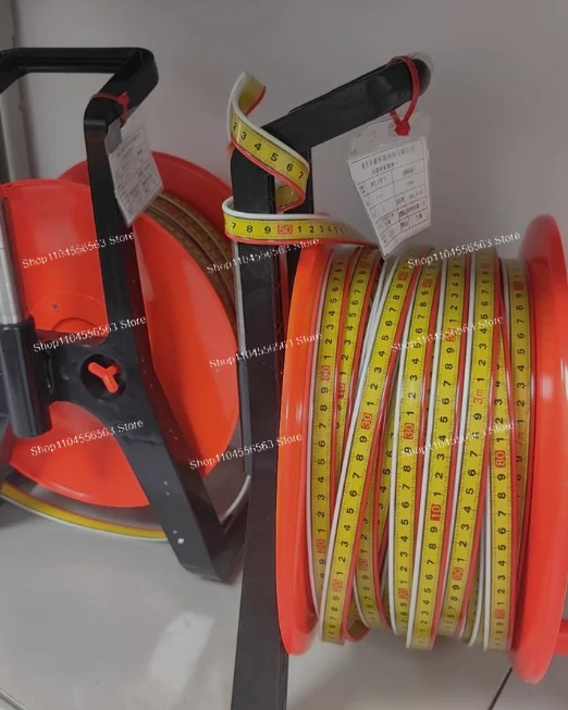 Portable Submersible Deep Well Level Gauge Steel Ruler Type Borehole Water Level Dip Meter 100M 200M 300M 400M