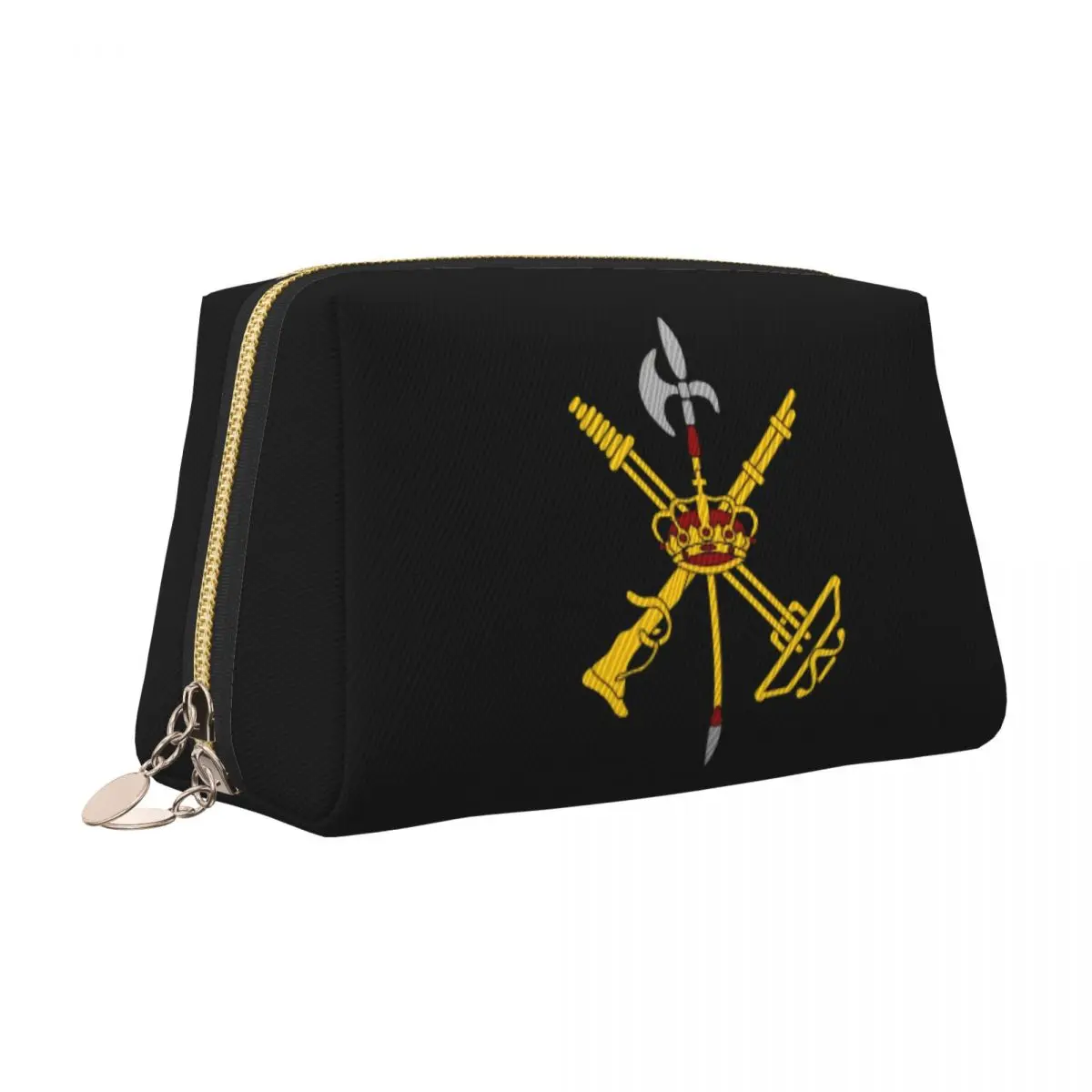 Cute Spanish Legion Travel Toiletry Bag for Women Spain Coat of Arms Cosmetic Makeup Bag Beauty Storage Dopp Kit