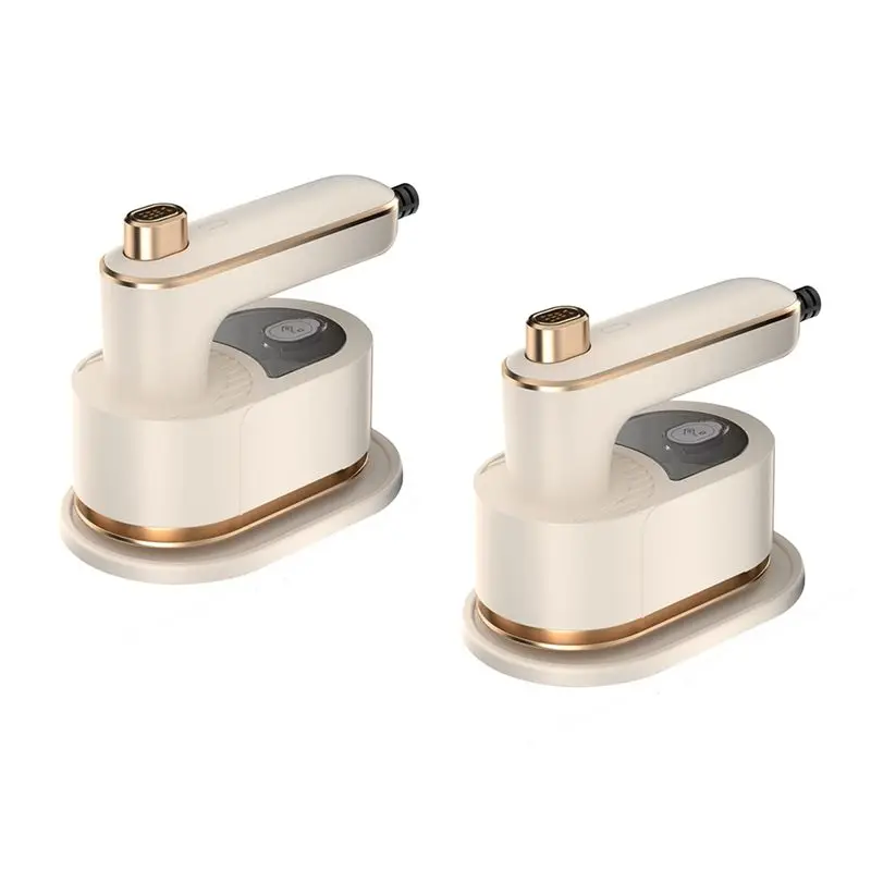 

Обновленная портативная гладильная машина ABLG 180 ° Вращающийся ручной мини-паровой утюг - одежда для путешествий, артефакт, вилка стандарта США, белый цвет