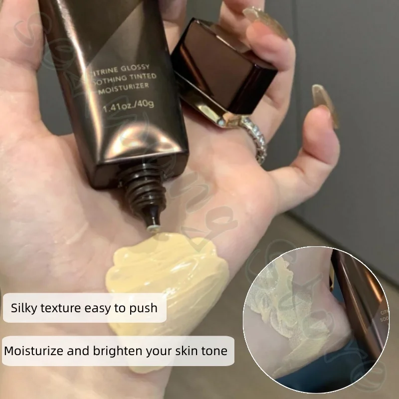 Chunting Colored Facial Cream 40g Soothing Moisturizing Facial Evening Skin Tone Moisturizing Silky and Easy to Absorb