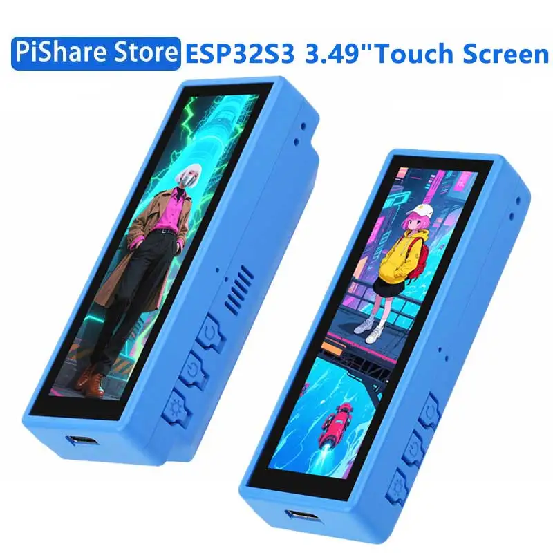 

ESP32-S3 Development Board 3.49-inch Capacitive TouchScreen DeepSeek AI Chat Box 3.49inch LCD Display 172×640 N16R8