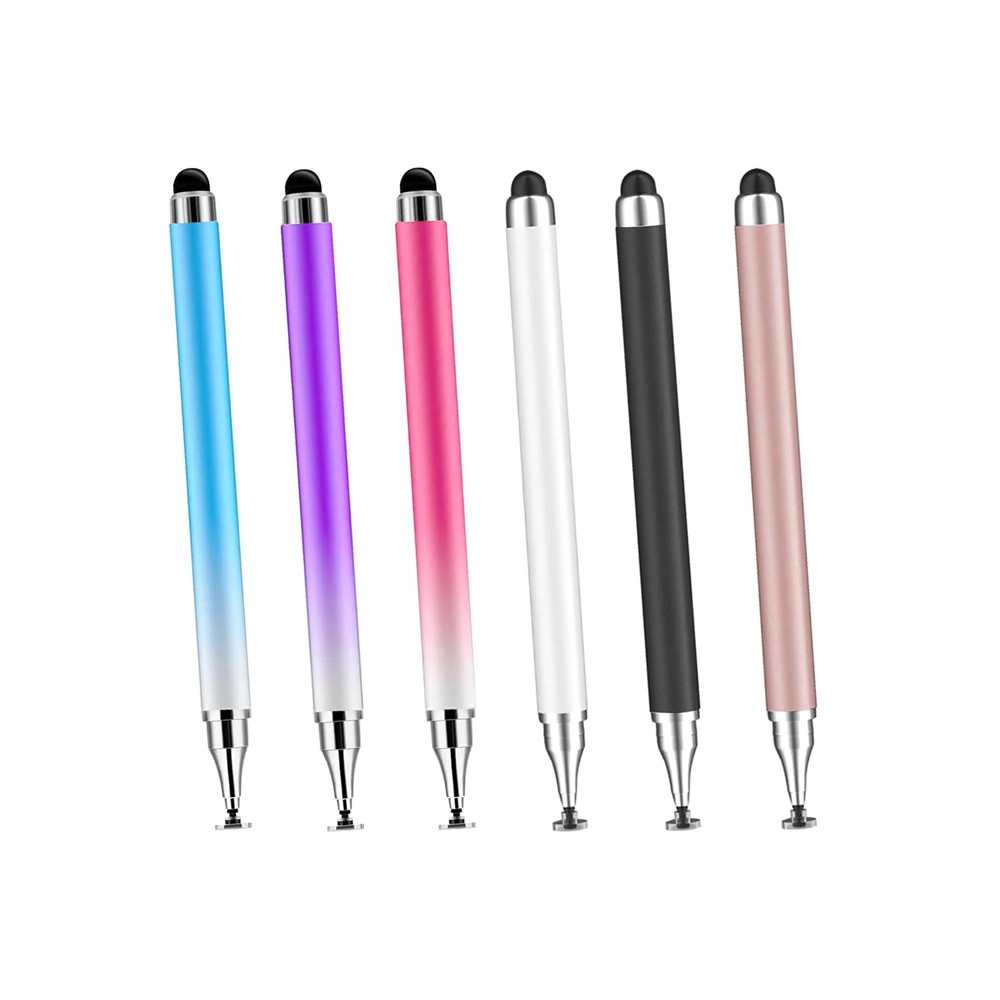 Stylus Pen For Touch Screens 2-in-1 Tablet Pen Stylus Pencil for iPad/iPhone/Tablets/Android/Samsung All Capacitive Touch Screen
