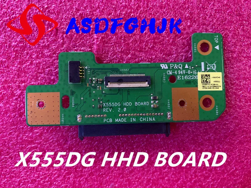 

Оригинальный ноутбук для ASUS X555DG X555YI X555DA X555YI HDD плата USB плата аудиоплата плата ввода-вывода с кабелем