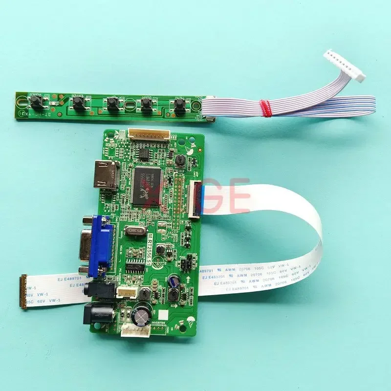 

Плата драйвера ЖК-контроллера для LP156WF1-TPB1 LP156WF4-SPH1 DIY Kit 1920x1080 HDMI-совместимый 15,6-дюймовый 30-контактный EDP VGA экран ноутбука