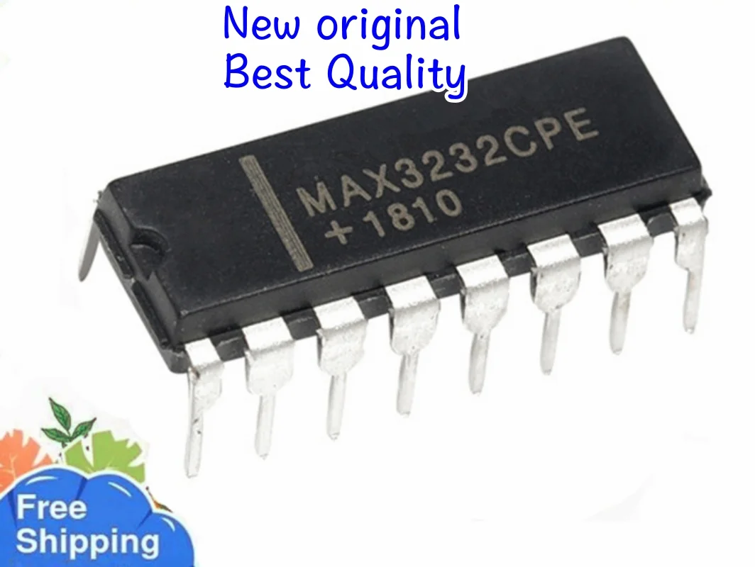 50pcs~100pcs/lot MAX3232CPE MAX3232 DIP IC in stock