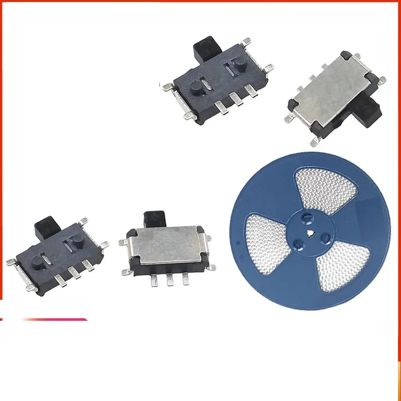 1000pcs MSKT-12C00 Mini Side Toggle Switch 7-pin  2-position Horizontal Surface-mount