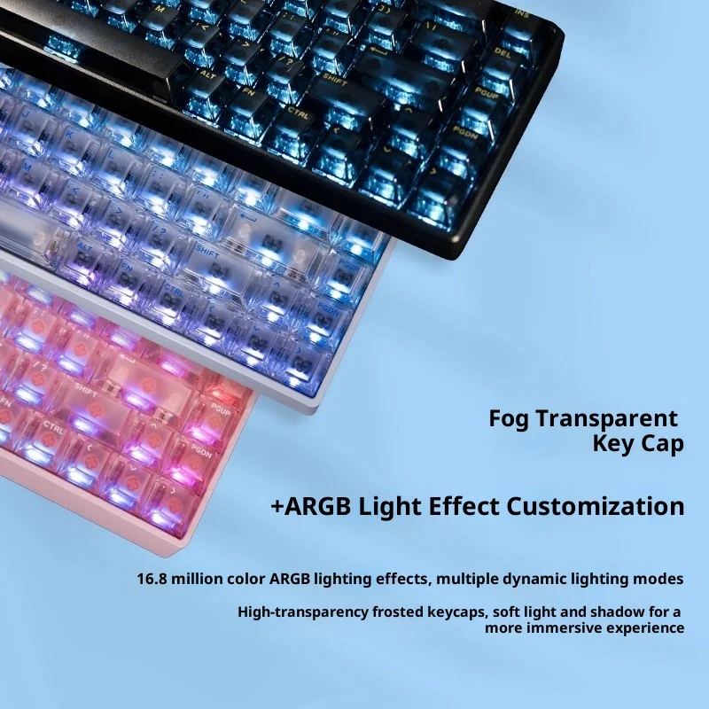 คีย์บอร์ด IPI FLASH68 แบบมีสาย ผลิตจากอะลูมิเนียมอัลลอยด์ สำหรับอีสปอร์ต อัตราการตอบสนอง 8k สวิตช์แม่เหล็ก อุปกรณ์เสริมสำหรับเกมเมอร์บนพีซี ของขวัญ ปรับแต่งได้