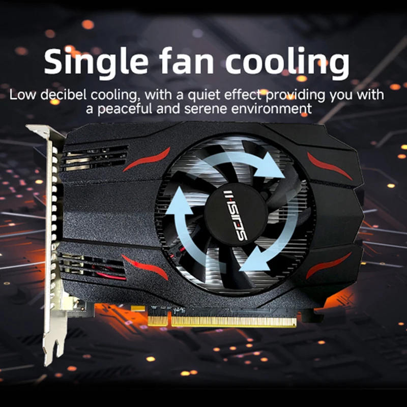 بطاقة رسومات SEJISHI RX 560 4GB AMD Radeon RX560 4GB GDDR5 128Bit 1176MHz بطاقات فيديو للألعاب GPU لسطح المكتب