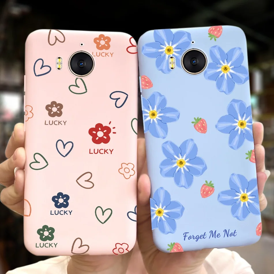 Чехол для телефона Huawei Y5 2017, Y6 (2017), милый мультяшный Мягкий силиконовый чехол карамельного цвета из ТПУ для Huawei Y5, Y6, 2017 дюйма, фотообои L29, U29