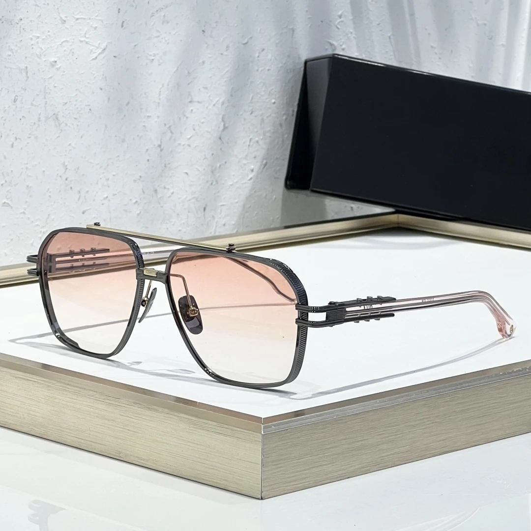 

Dilta KUDRU DTS436 Square Men sunglasses Classic Luxury Brand Designer Fashion UV400 Butterfly Sunglasses for Women