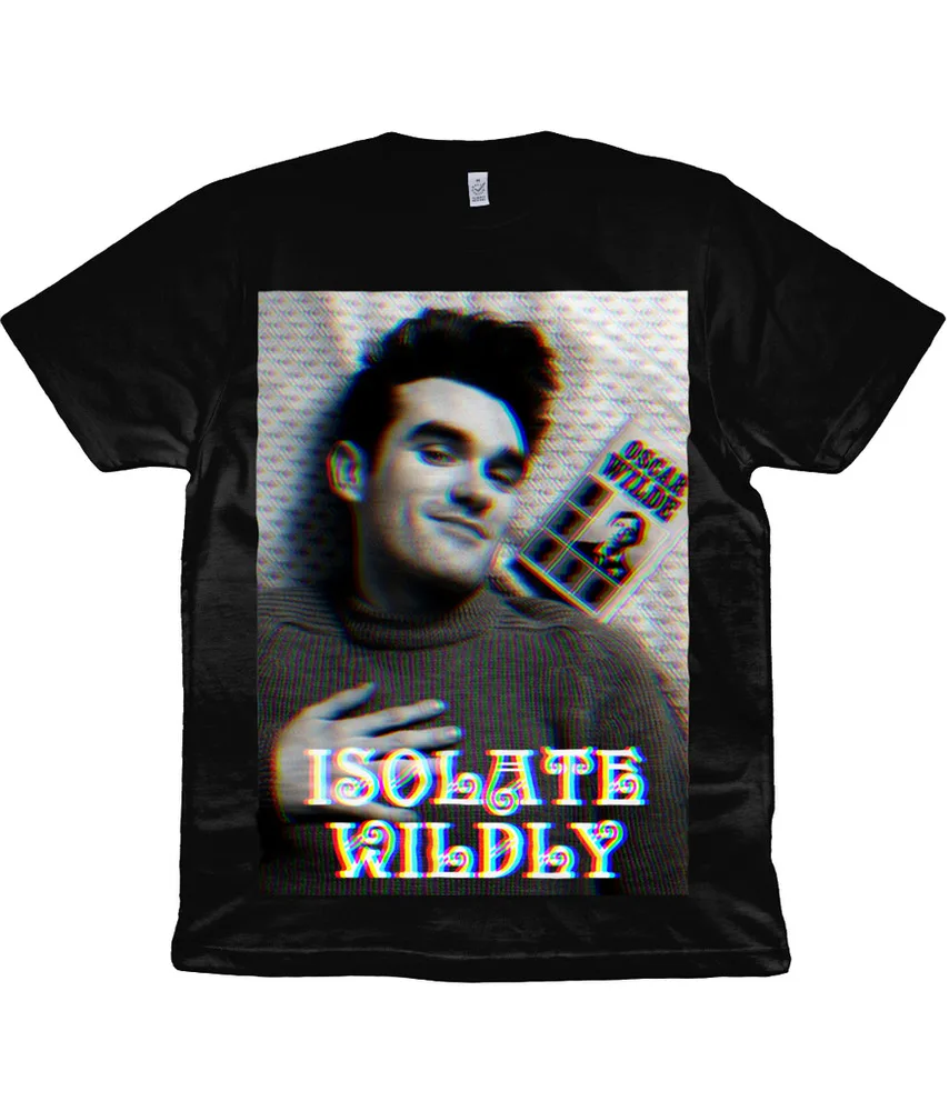 ISOLATE WILDLY - Organic T Shirt - Morrissey  Tees Cotton Luxury brand vintage oversized