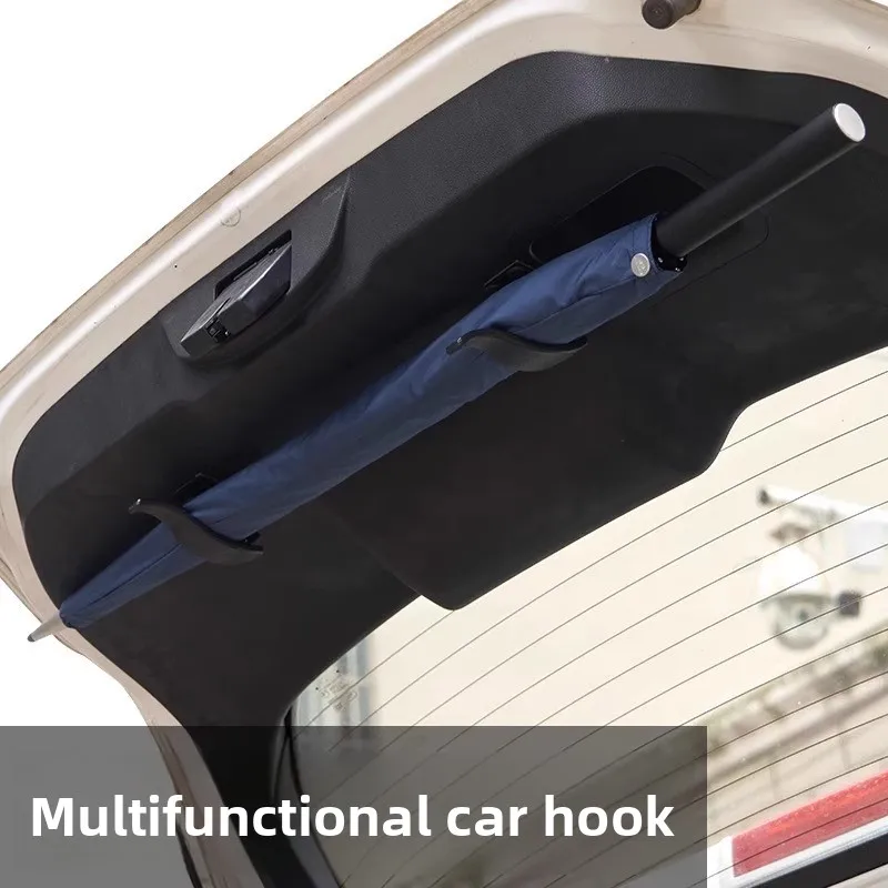 Car Organizer - Heavy-Duty Umbrella Holder & Mount, Multifunctional Trunk Bracket Umbrella Hooks for Automobiles image 3