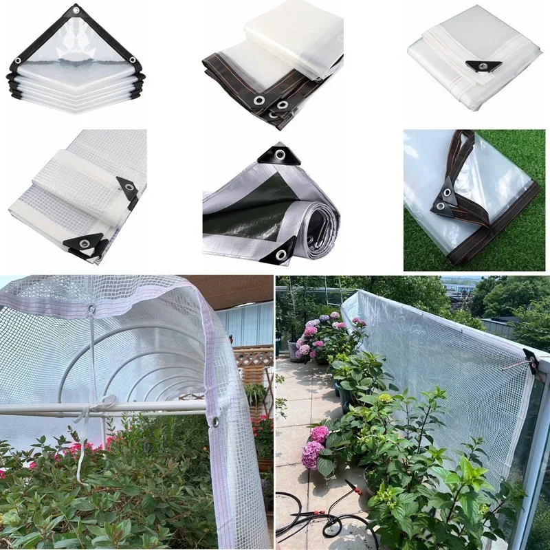 

Fast Shipping 5Types PE Tarpaulin Furniture Waterproof Cover Pergolas Rainproof Canopy Awnings Plants Car Truck Rainproof Cloth