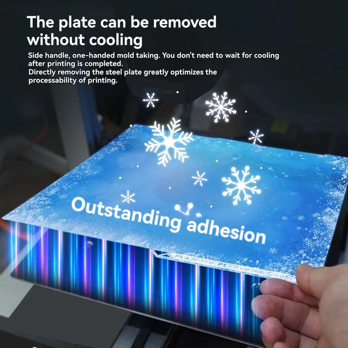 [VALUE PACK]2Pcs for 3 Cool Plate Build Plate Double-Sided Plate Spring Steel Sheet 255x268mm Heat Bed
