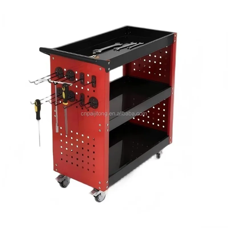 2026  Cart  Cabinet For Garage Multi-functional Durable  Trolley Stainless  Cart box With Drawer