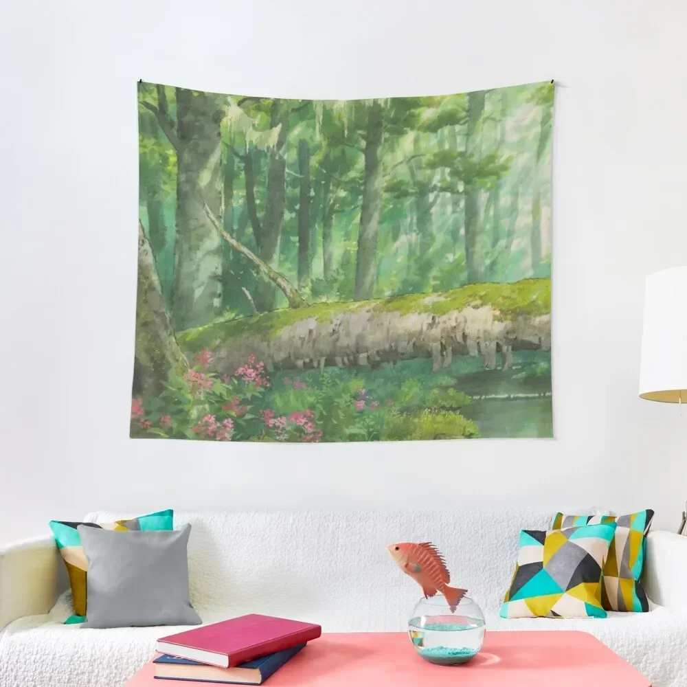 

Anime Magical Forest Tapestry Room Design Home Decoration Accessories Aesthetics For Room Tapestry