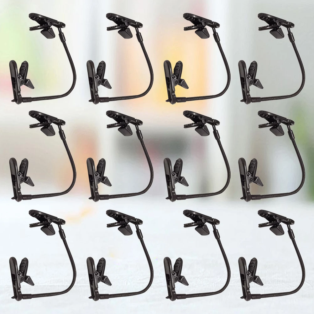 

20Pcs Practical Tpu Pe Windproof Hat Clips Retainer For Fishing Boating Sailing Climbing Black