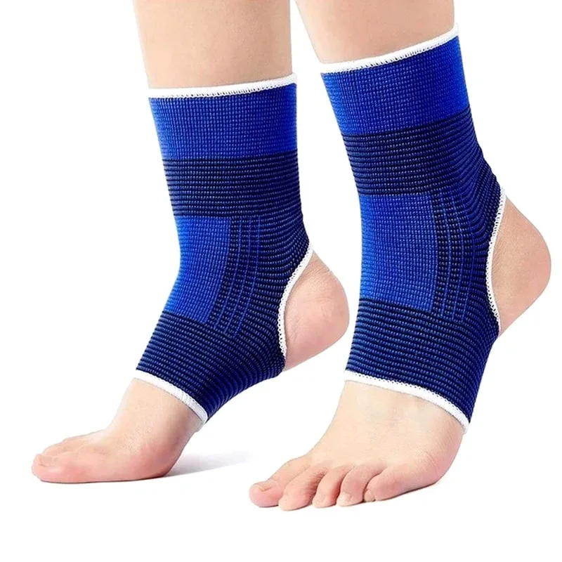 1 Pair Knitted Ankle Support For Sprains Arthritis Tendonitis Running Football Foot Protection Ankle Sleeve Sock Sports Anklet