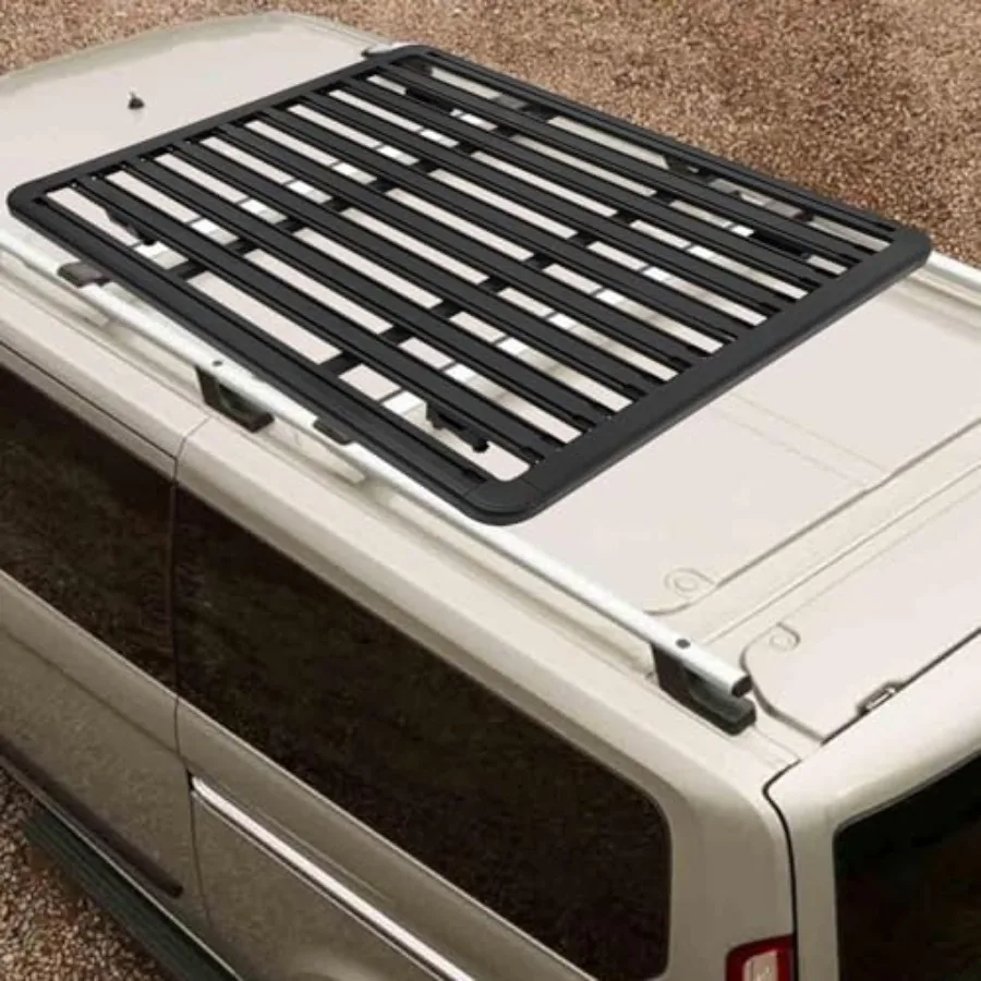 

Universal Car Roof Rack Platform Car Top Luggage Holder Aluminum Cargo Carrier Steel Basket Roof Flat Rack for SUV Truck 600lbs