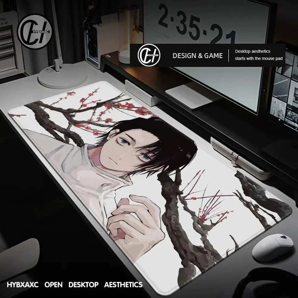 Alfombrilla de ratón púrpura de Anime HD XXL Yuta Okkotsu, alfombrilla para teclado para juegos, portátil, Jujutsu Kaisen, alfombrilla para ratón, PC, armario para jugadores, alfombrilla de escritorio extendida