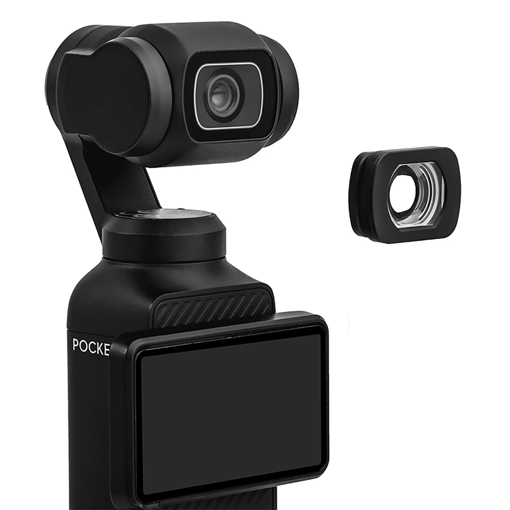

1pc 112° Wide-Angle Lens Multi-Layer Coating Waterproof Scratch-Proof Magnetic Lens Cover for Pocket 3 Camera Accessories