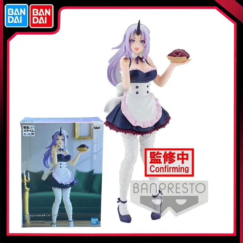 Bandai Original Banpresto That Time I Got Reincarnated As A Slime Otherworlder Maid Shion Action Figure Model Doll Toy Statue