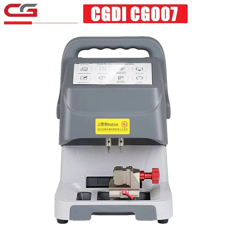 CG CGDI CG007 Automotive Key Cutting Machine Support Mobile and PC with Built-in Battery 3 Years Warranty