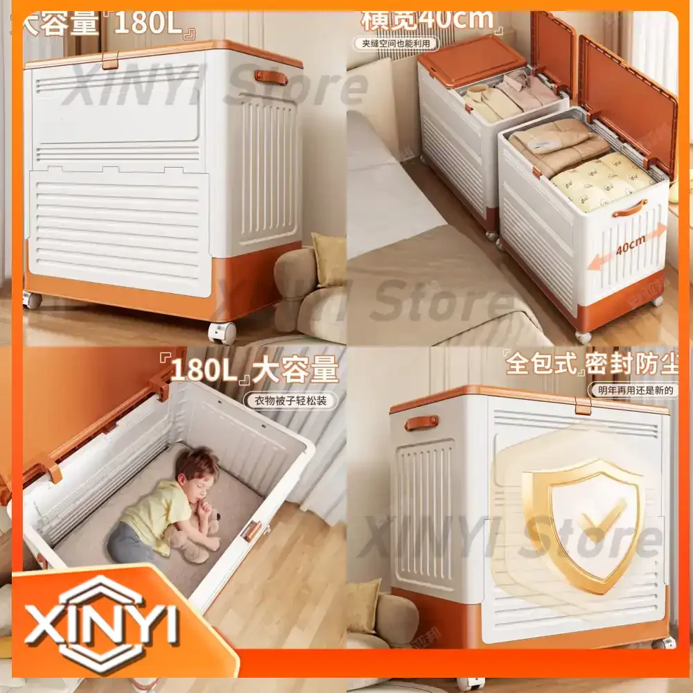 Large Capacity Storage Box for Clothes Quilts and Household Items Organizing Cabinet Container