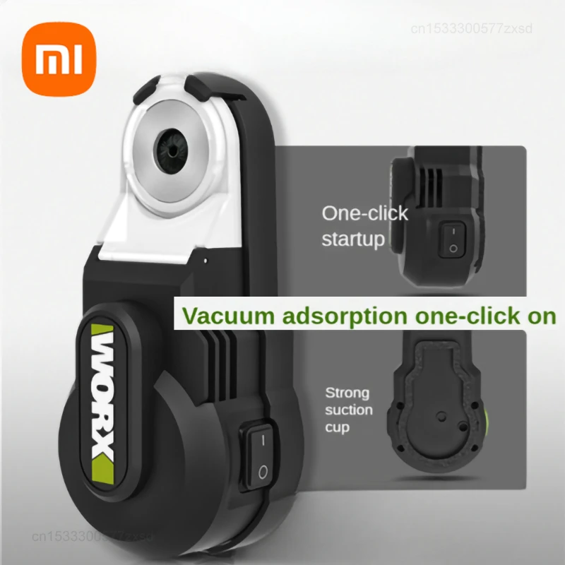 Xiaomi-worx Coletor de Poeira Poderoso Limpador Caixa de Poeira Visual Usb tipo c Martelo Universal Broca Wa1602 Sucção 13kg 35ml