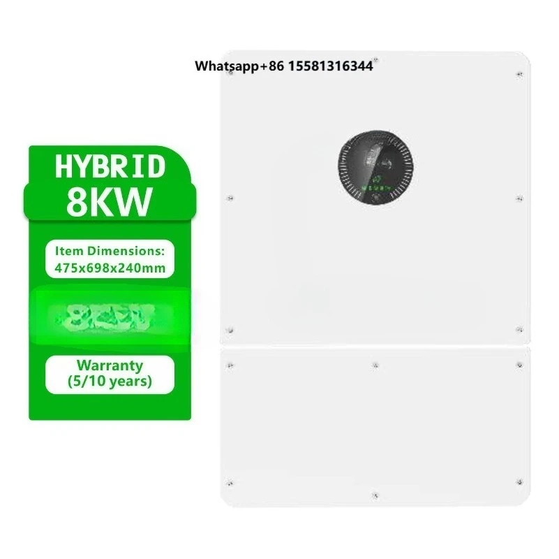 WIT 8KW-HU Industrial - Grade Inverter for Solar Power   IP65 Waterproof