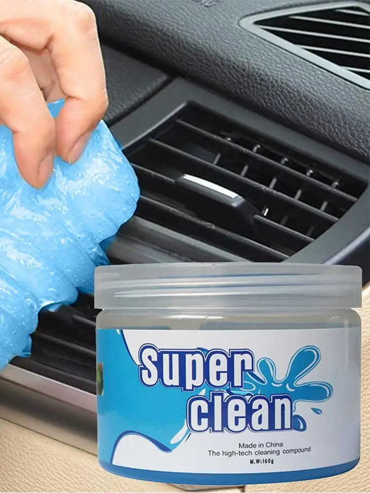 Car Cleaning Gel Slime Magic Mud Auto Interior Computer Keyboard Dirt Clean Dust Remover Gel Car Wash Interior Cleaning Tools