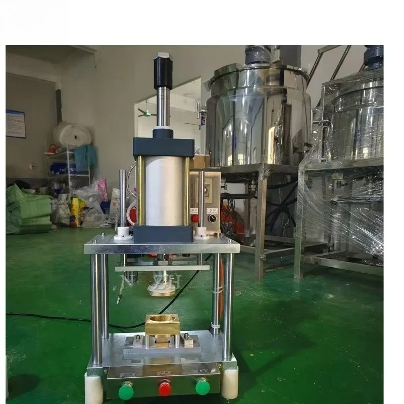 Hydraulic Laundry Hand Soap Printer Press Molding Machine Manual Bar Soap Bronzing